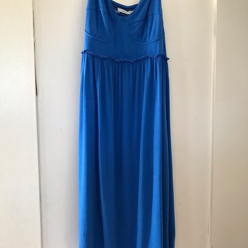 Blue spaghetti straps Dress